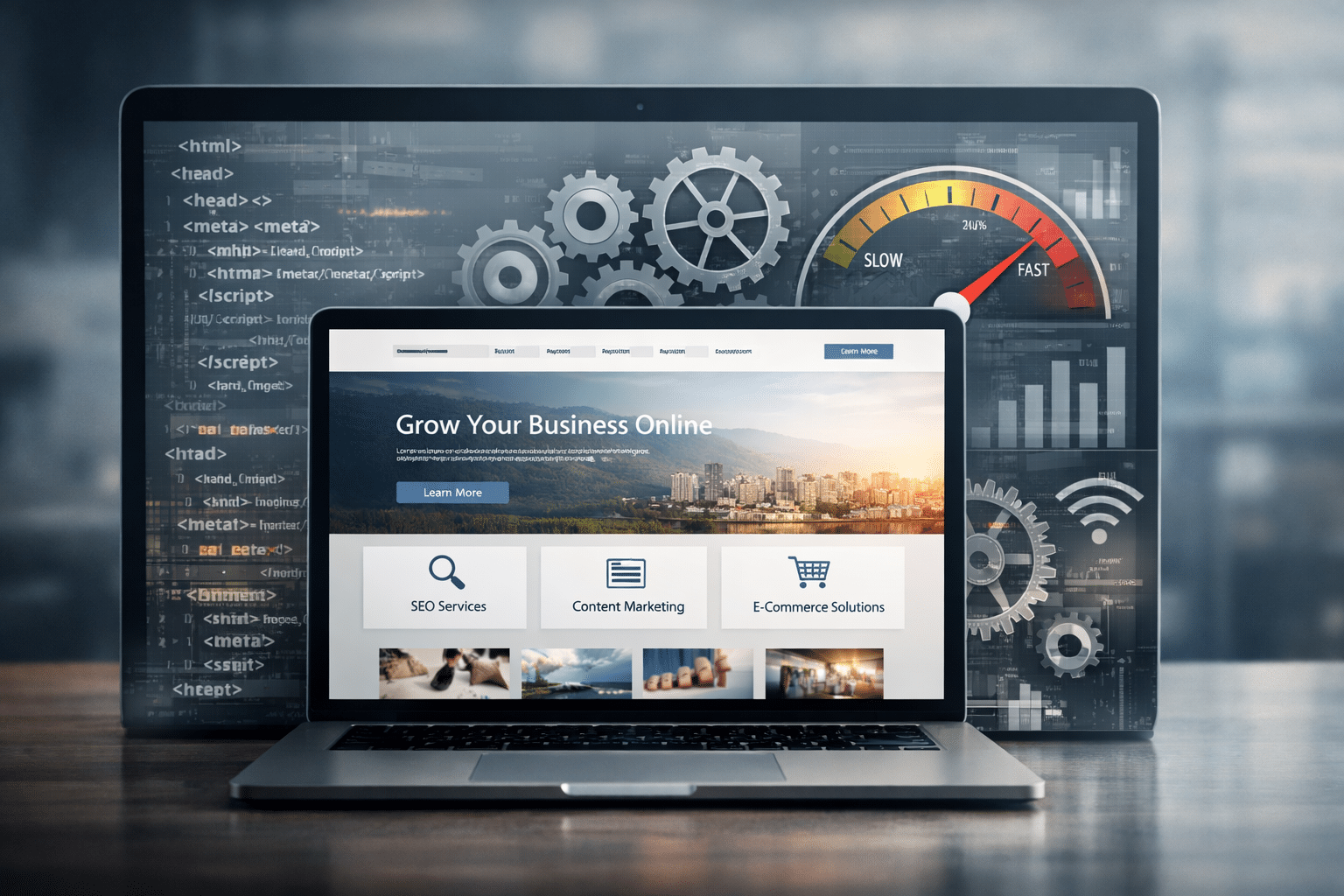 אופטימיזציה טכנית לאתר אינטרנט